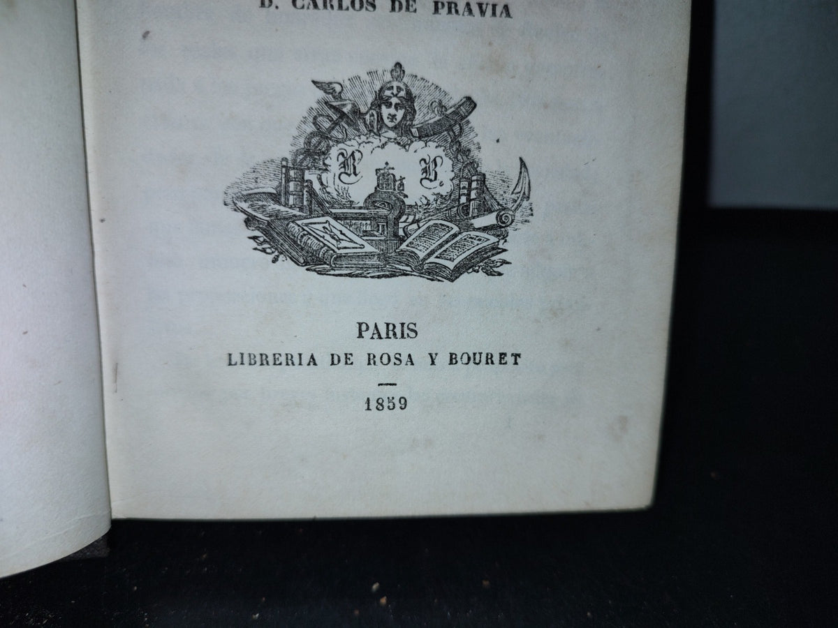 60- Manual De Juegos. Comprendiendo A Más De Los Naipes, Ajedrez, Billar... Carlos De Pravia - 1859