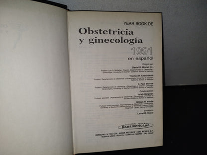 89- 1991. Year Book De Obstetricia Y Gineología - Mishell/Kirschbaum/Morrow