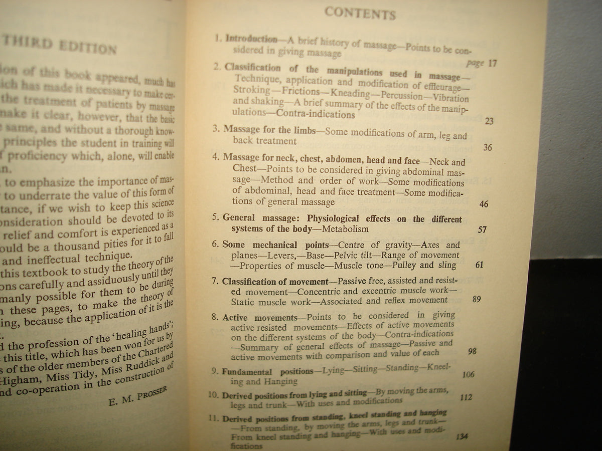 163- Inglés - Manual Of Massage And Movements - Edith M. Prosser - 1951