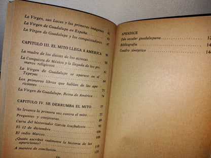 50- Las Apariciones Del Tepeyac. ¿Mito O Realidad? - Manuel Toledano Hernández. Colección Duda, 1974