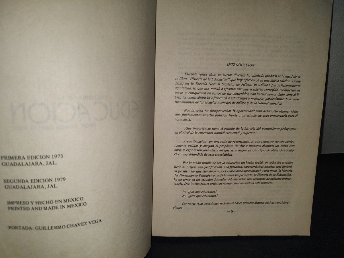 30- Historia De La Educación - Prof. Ramón García Ruiz - 1A. Ed. - 1973
