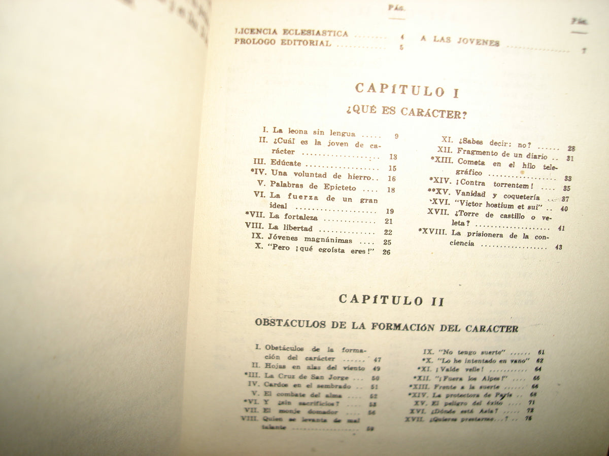 23- La Joven De Caracter - Dr. Tihamer Toth - 1957