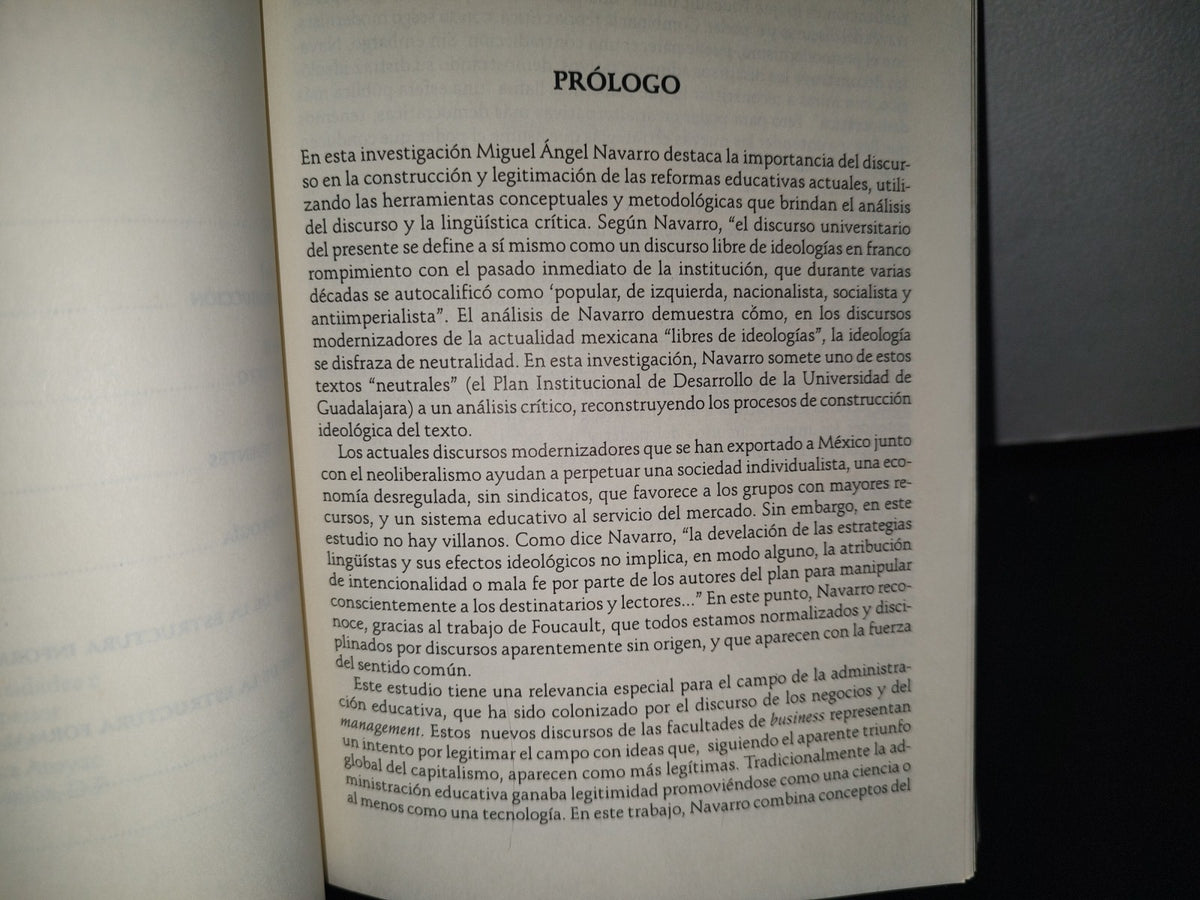 90- Lenguaje, Ideología Y Administración Educativa - Miguel Ángel Navarro
