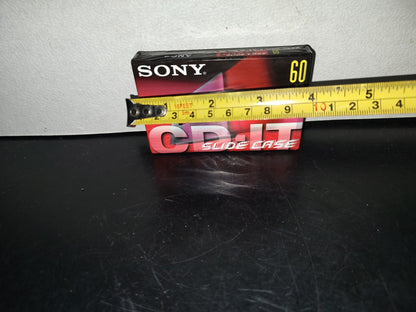 A6- Casete Sony Nuevo Virgen De 60 Minutos. Slide Case - 90'S