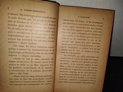 63- El Hombre Prehistórico - S. Zaborowski - Casa Editorial Maucci, 1902