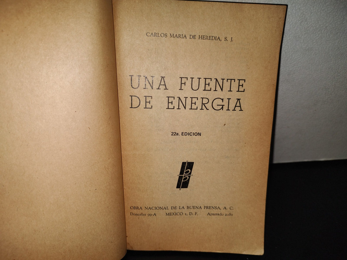 139- Una Fuente De Energía - Carlos María De Heredia - 1978