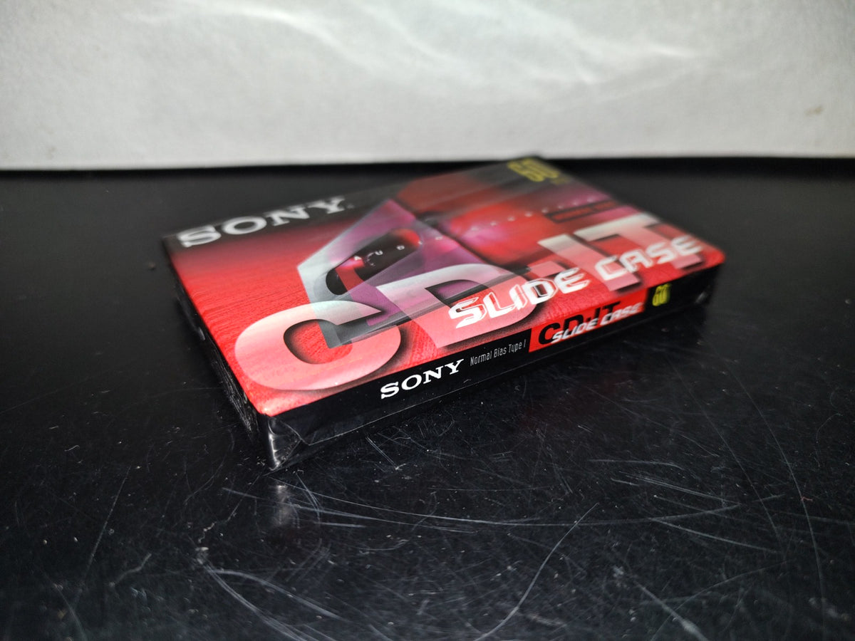 A6- Casete Sony Nuevo Virgen De 60 Minutos. Slide Case - 90'S