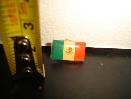 A2- Antiguo Pin De Bandera De México, Años 70'S