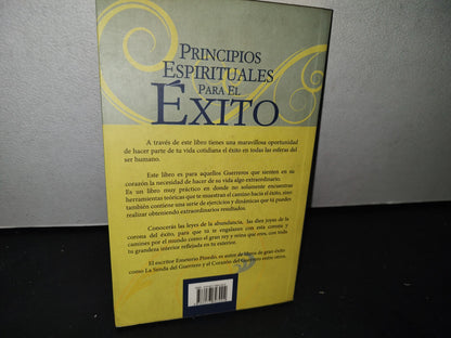 180- Principios Espirituales Para El Éxito - Emeterio Pinedo Rojas - Primera Edición 2009 - Firmado