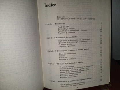 90- Manual De Contabilidad General. Sidney Davidson, James S. Schindler. Interamericana, 1A. E. 1977