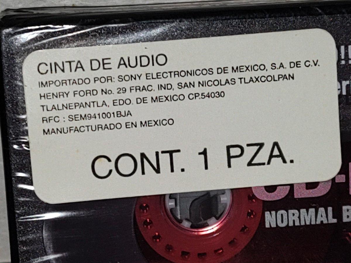 A6- Casete Sony Nuevo Virgen De 60 Minutos. Slide Case - 90'S