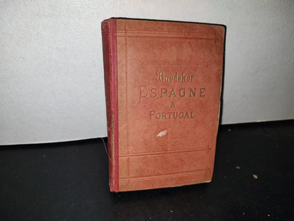 65- Francés. Espagne Et Portugal. Manuel Du Voyageur - Karl Baededeker - 1920