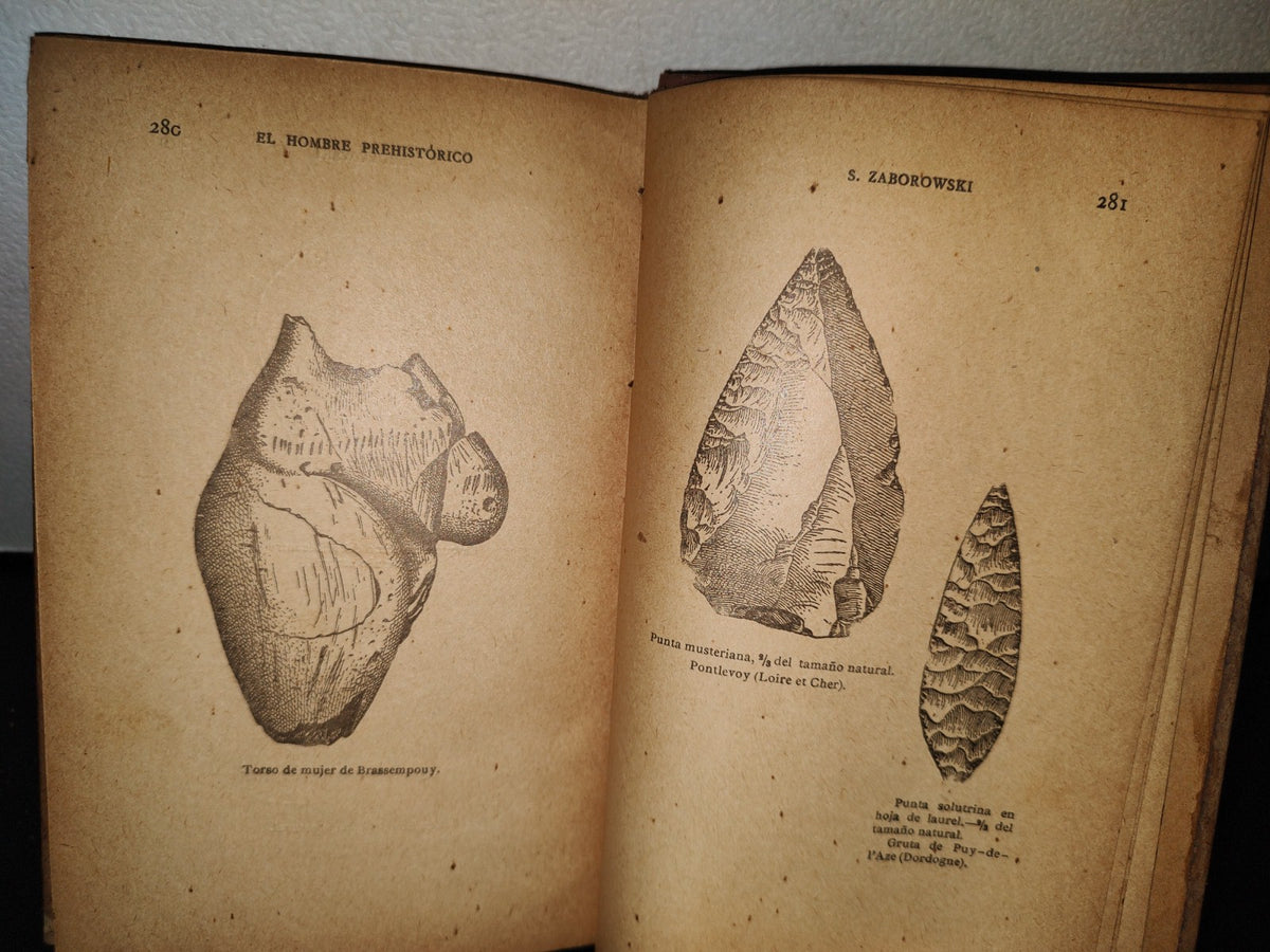 63- El Hombre Prehistórico - S. Zaborowski - Casa Editorial Maucci, 1902