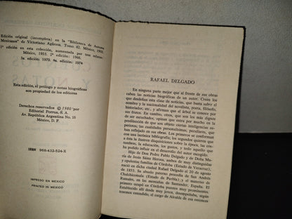 202- Colección De Escritores Mexicanos: Cuentos Y Notas - Rafael Delgado, Porrúa 1980