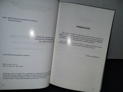 38- Cuadernos De Atletismo No. 47. Iii Sesiones De Estudio E.N.E. - Madrid, Octubre 2000