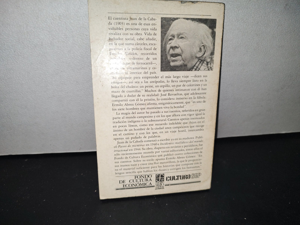 68- María La Voz Y Otras Historias - Juan De La Cabada - Lecturas Mexicanas 21 - Primera Edición En Lecturas Méxicanas, 1984
