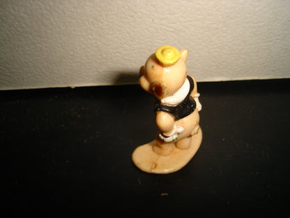 A2- Figura Disney De Los Tres Cochinitos: Violinista. De Cajita Sonric'S - 90'S