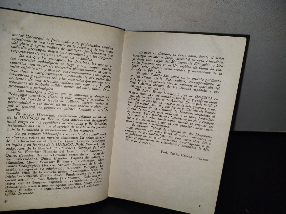 195- Pedagogía Científica - Emilio Uzcategui - Secretaría De Educación Pública - 1964