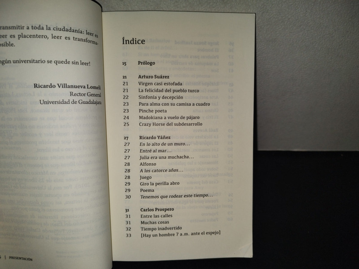 196- Árbol De Voz Múltiple. Muestra Contemporánea De Poesía En Jalisco. Universidad De Guadalajara - Primera Edición 2019