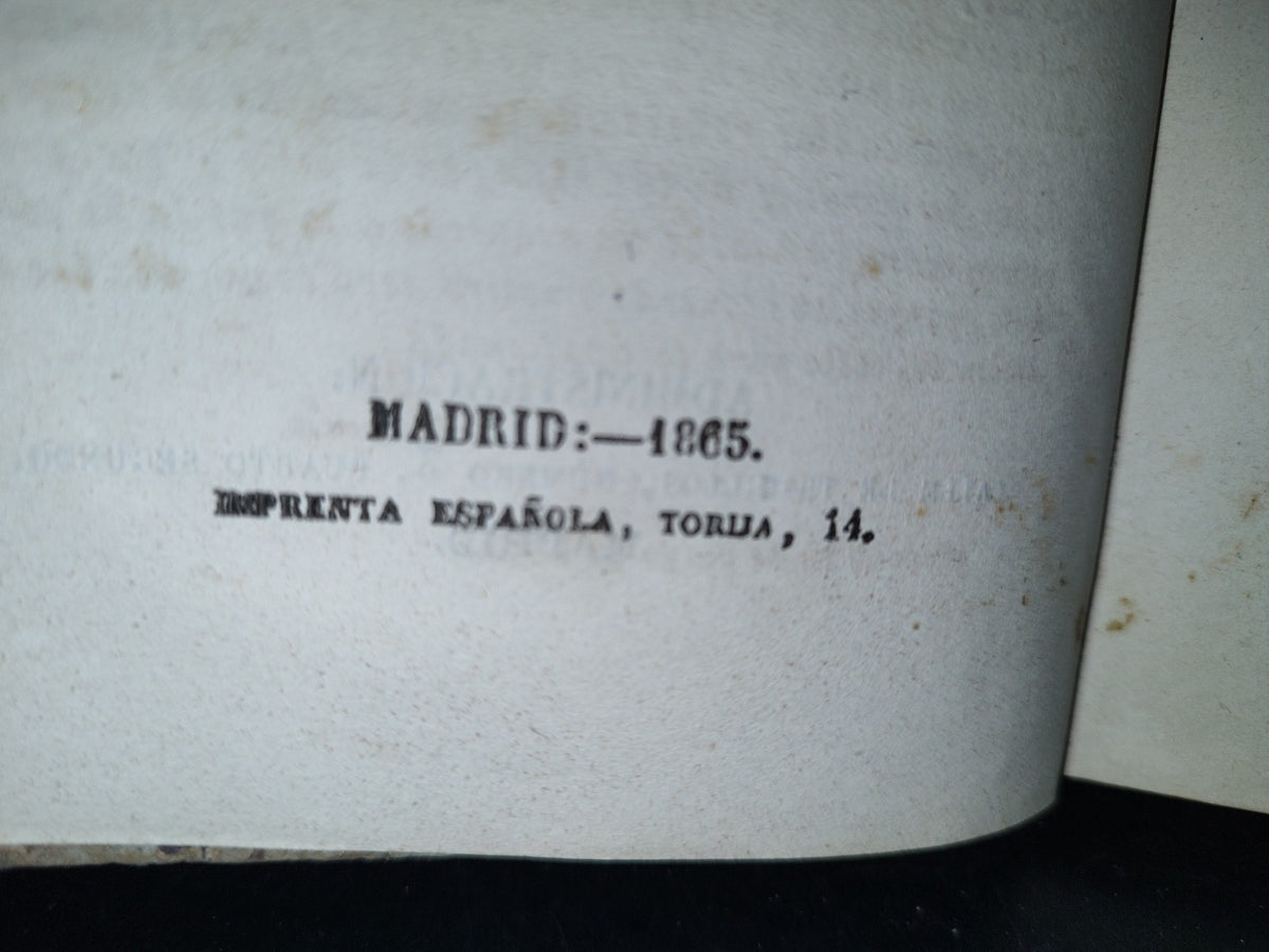 64- Querer Es Poder. Novela Original De María Del Pilar Sinués De Marco - Primera Edición 1865