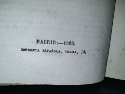 64- Querer Es Poder. Novela Original De María Del Pilar Sinués De Marco - Primera Edición 1865
