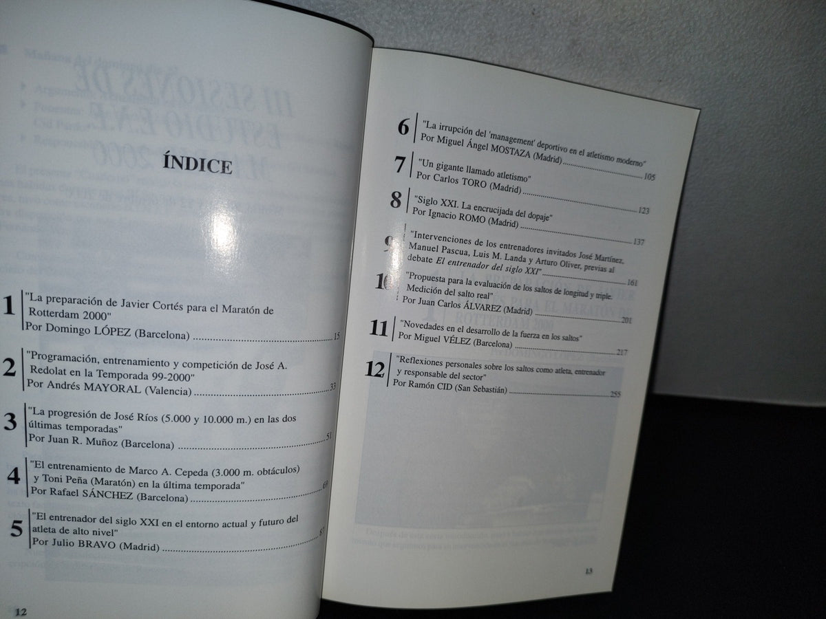 38- Cuadernos De Atletismo No. 47. Iii Sesiones De Estudio E.N.E. - Madrid, Octubre 2000