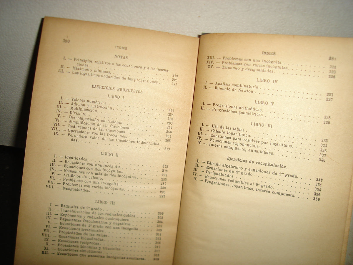 21- Elementos De Álgebra - G. M. Bruño - Editorial Enseñanza, S. A. - 1968