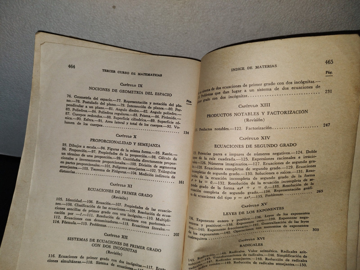 192- Matemáticas. Tercer Curso - Arquímedes Caballero