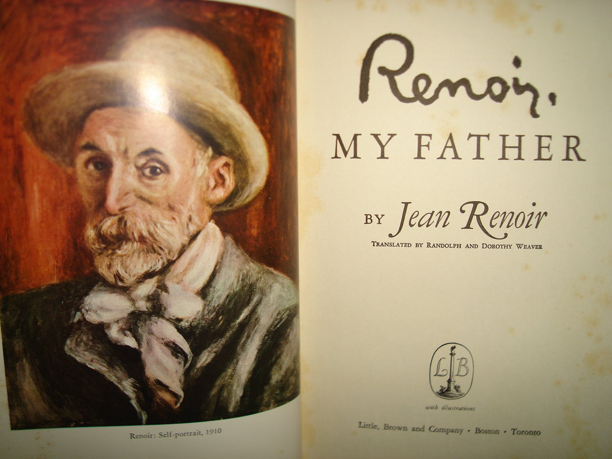 169- Inglés. Renoir, My Father. By Jean Renoir - Little, Brown And Company, First Edition 1962