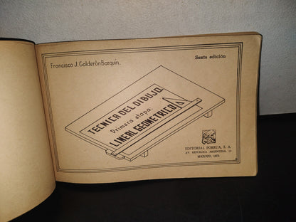 101- Técnica Del Dibujo - Francisco J. Calderón Barquín - 1973