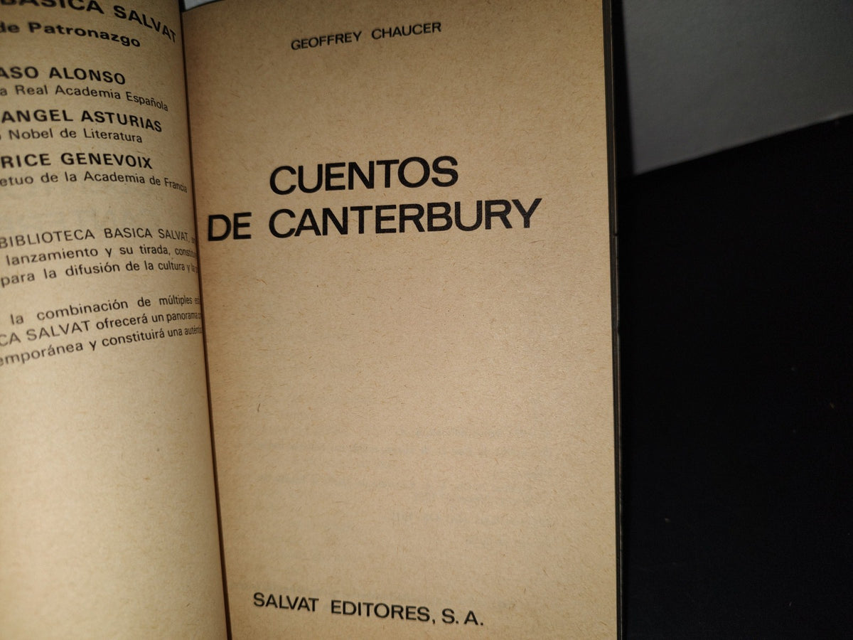 89- Cuentos De Canterbury - Geoffrey Chaucer