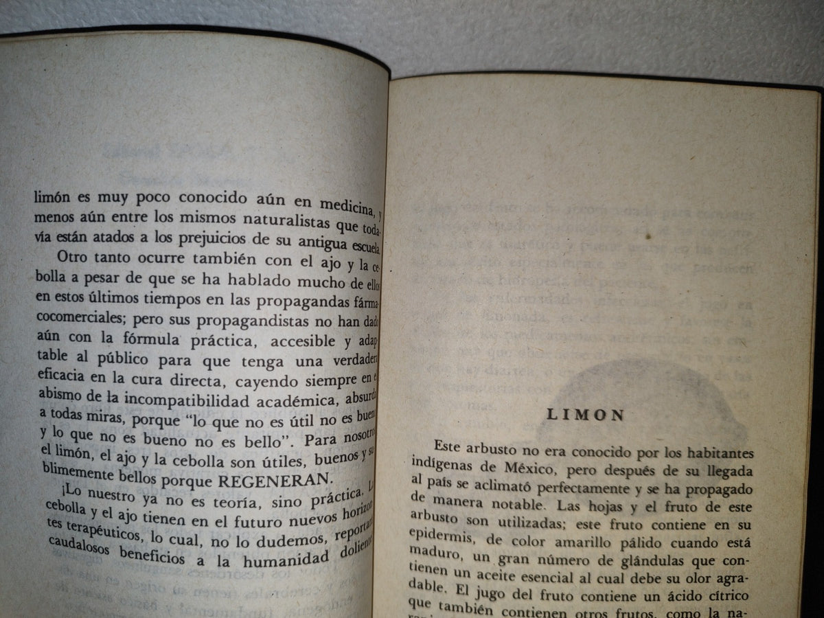 92- Curación Por El Limón, El Ajo Y La Cebolla - N. Capo