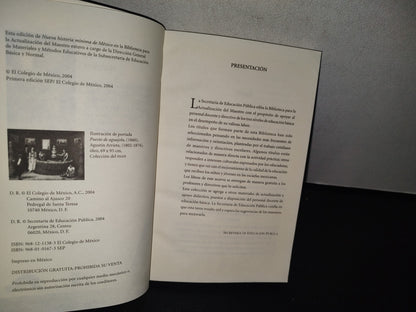 90- Nueva Historia Mínima De México - Biblioteca Para La Actualización Del Maestro. Sep - 2004