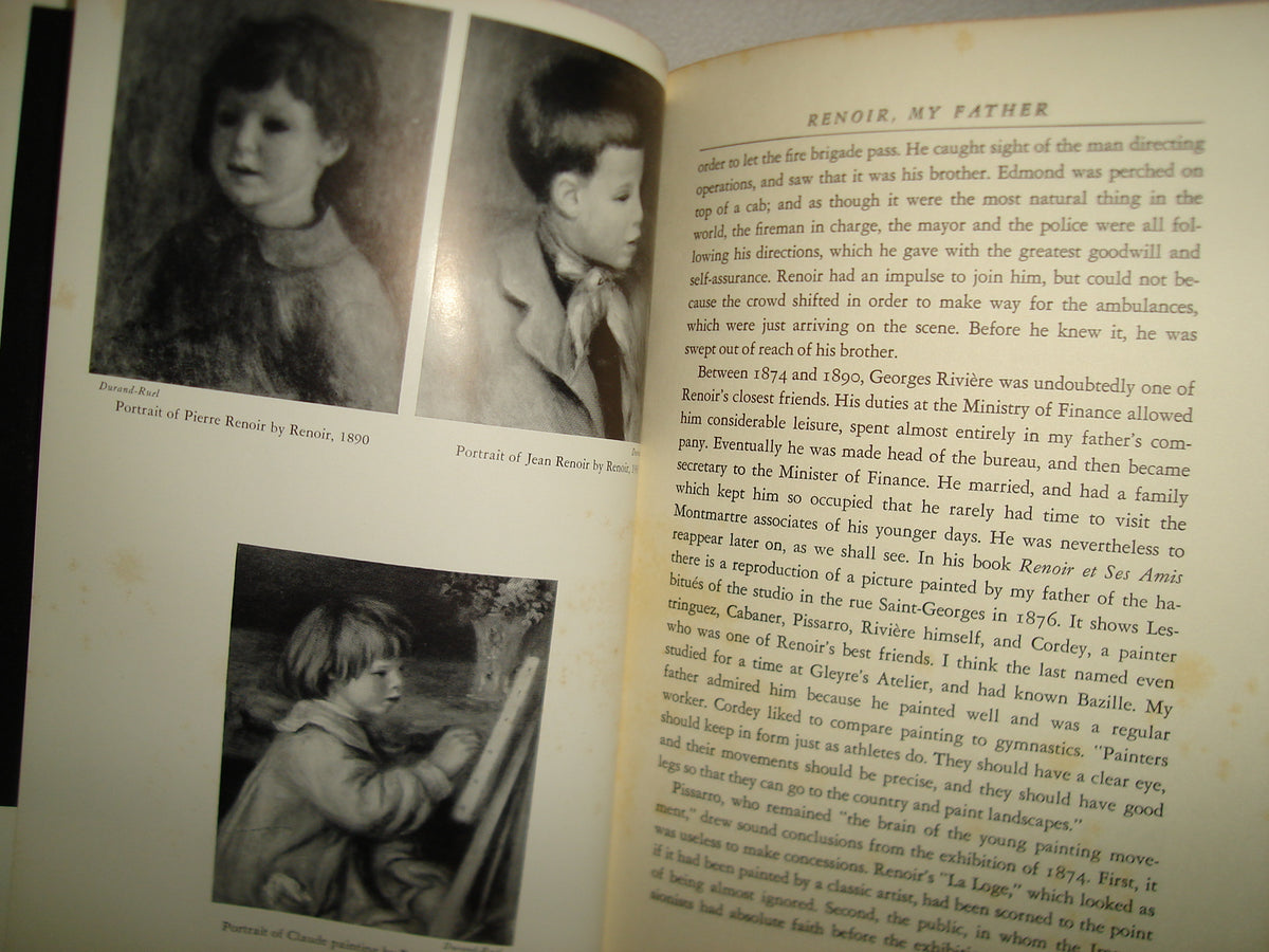 169- Inglés. Renoir, My Father. By Jean Renoir - Little, Brown And Company, First Edition 1962