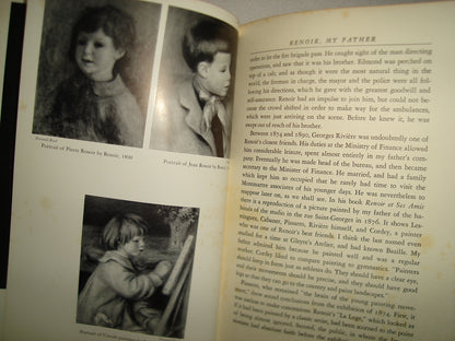 169- Inglés. Renoir, My Father. By Jean Renoir - Little, Brown And Company, First Edition 1962