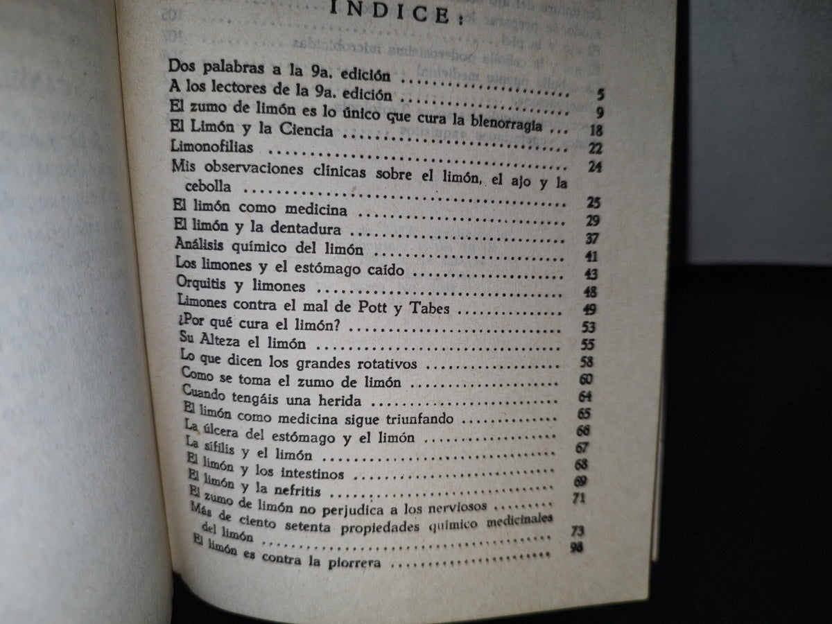92- Curación Por El Limón, El Ajo Y La Cebolla - N. Capo, Editorial Época, S. A.