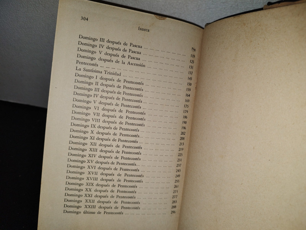 64- Perlas Evangélicas. Homilias Para Todos Los Domingos Del Año - Mons. Pietro Pezzali - 1958