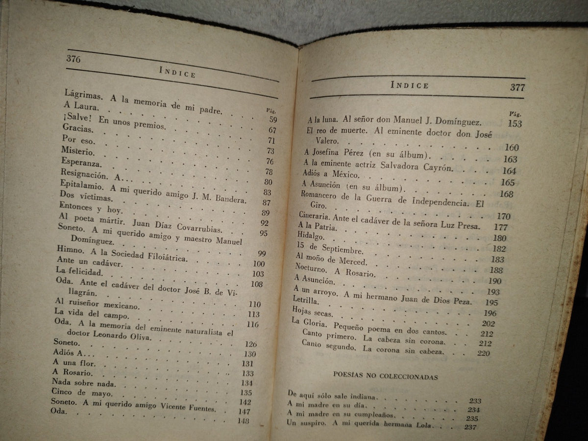 202- Colección De Escritores Mexicanos: Obras. Poesías, Teatro, Artículos Y Cartas - Manuel Acuña - Editorial Porrúa, 1975