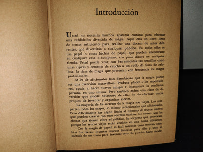 48- Trucos Mágicos Con Papel - Bill Severn - Editorial Diana, S. A., 1962