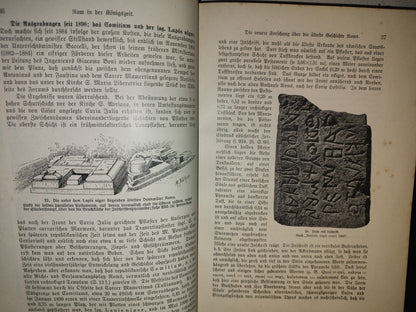 128- Alemán. Roma. Rom. Geschichte Des Römischen Volkes Un Seiner Kultur - Wägner/Schmidt - 1923