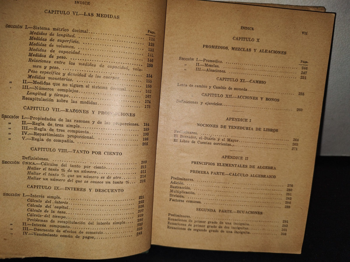 172- Aritmética Y Nociones De Teneduría De Libros Y Álgebra. Tercer Grado. José E. Rozán 40'S, 50'S