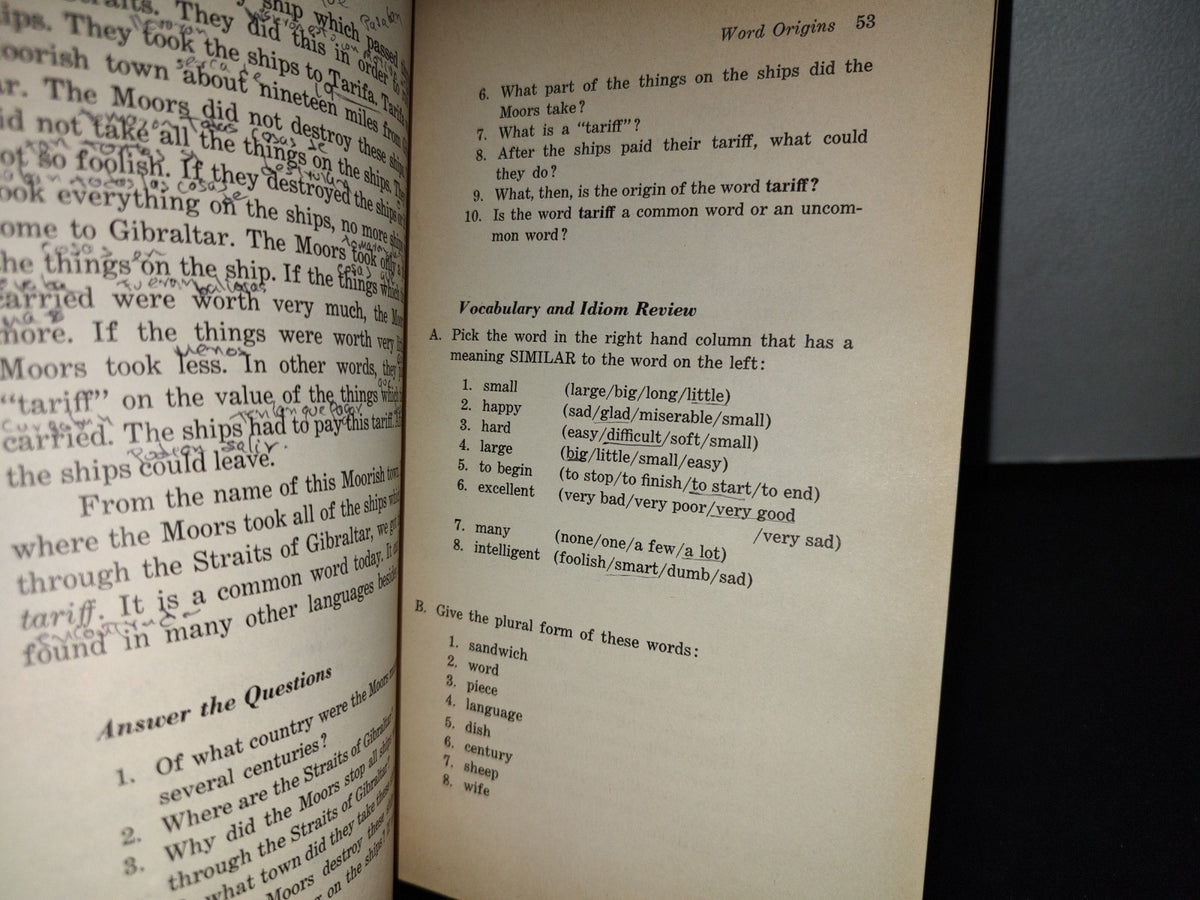 66- Método De Inglés. Elementary Reader In English - Robert J. Dixon - 1971