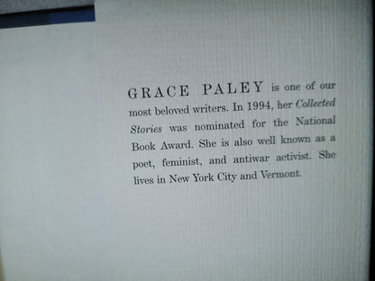 220- Just As I Thought - Grace Paley - Farrar, Straus And Giroux - First Edition 1998