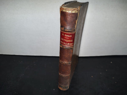 74- Los Primeros Principios - Herbert Spencer - Madrid, Librería De Fernando De Fé, 1905