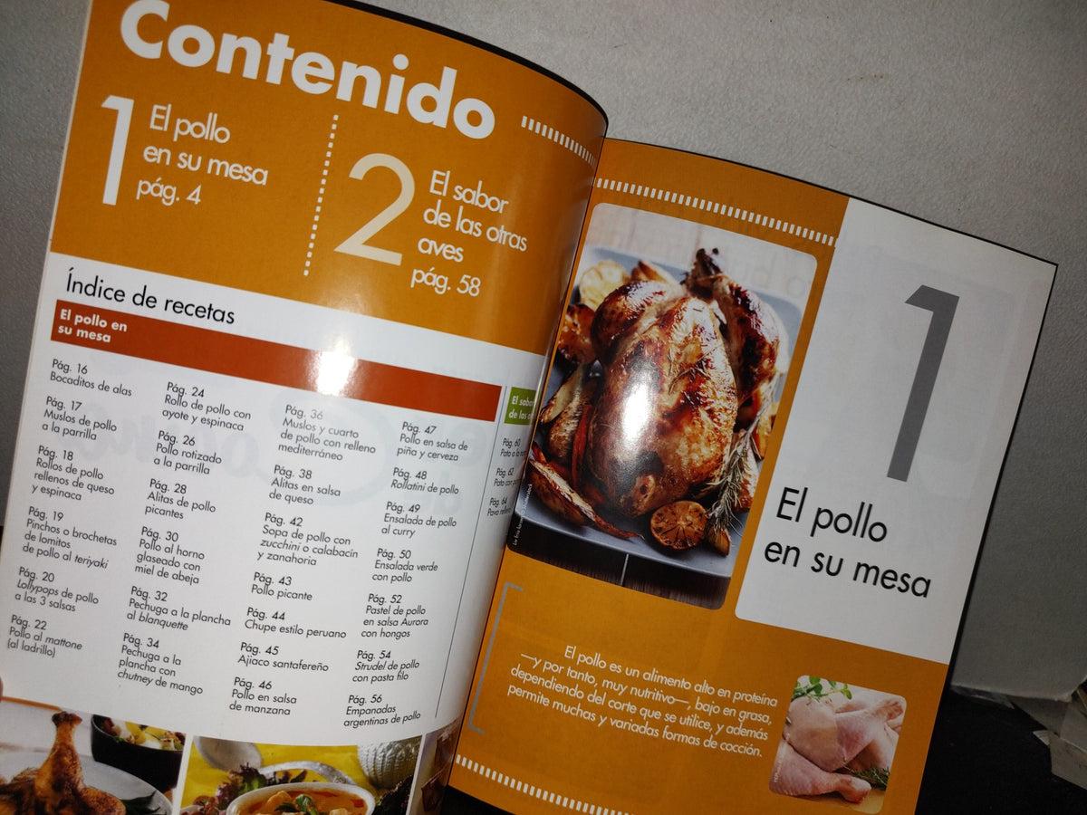 151- Chef De La Casa. Taller De Cocina. Pollo Y Otras Aves. Editorial Cordillera - 2000'S