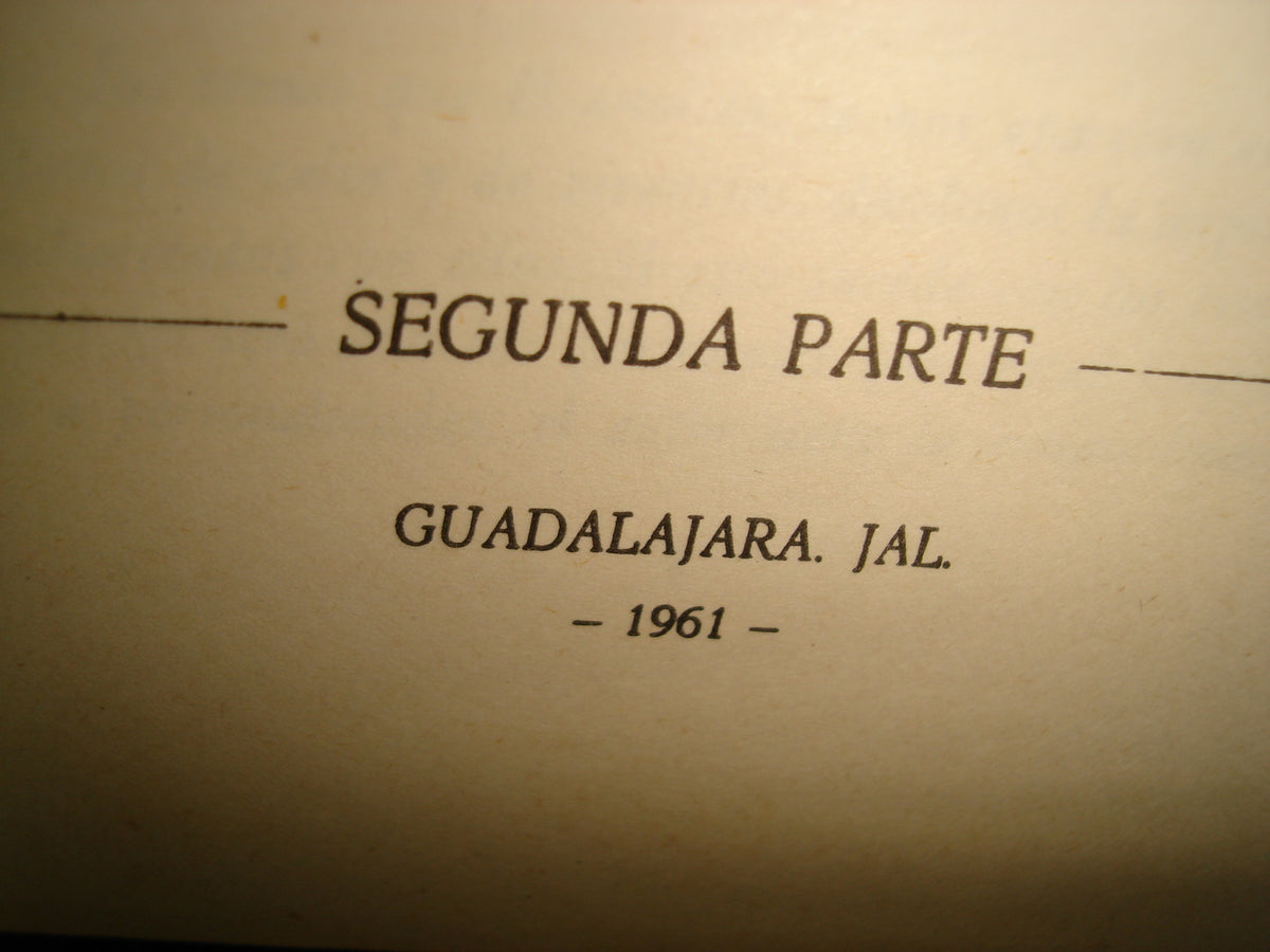161- Lecciones De Historia Del Arte. Segunda Parte - José G. Zuno - 1961