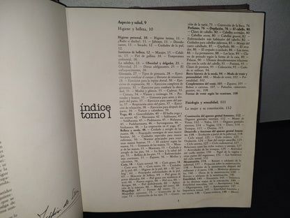 171- La Mujer, Familia Y Hogar. Tomo 1 - Editorial Marín 1978