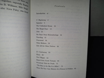 220- Just As I Thought - Grace Paley - Farrar, Straus And Giroux - First Edition 1998