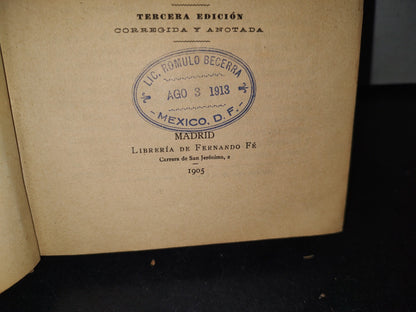 74- Los Primeros Principios - Herbert Spencer - Madrid, Librería De Fernando De Fé, 1905