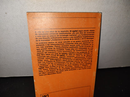180- Estudio Sobre El Capital (1) - Maurice Dobb, Giulio Pietranera - Primera Edición 1977